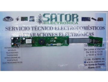 Reparar módulo electrónico frigorífico Fagor Fe9h029b6