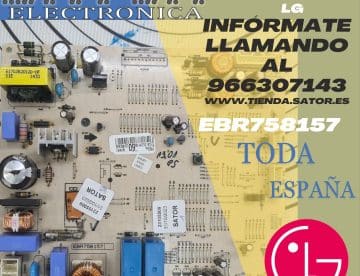 Reparación circuito frigorifico LG EBR758157