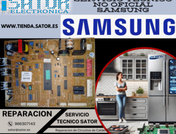 Servicio de reparación de circuito electrónico Samsung DA41-00778A en Sator Electrónica