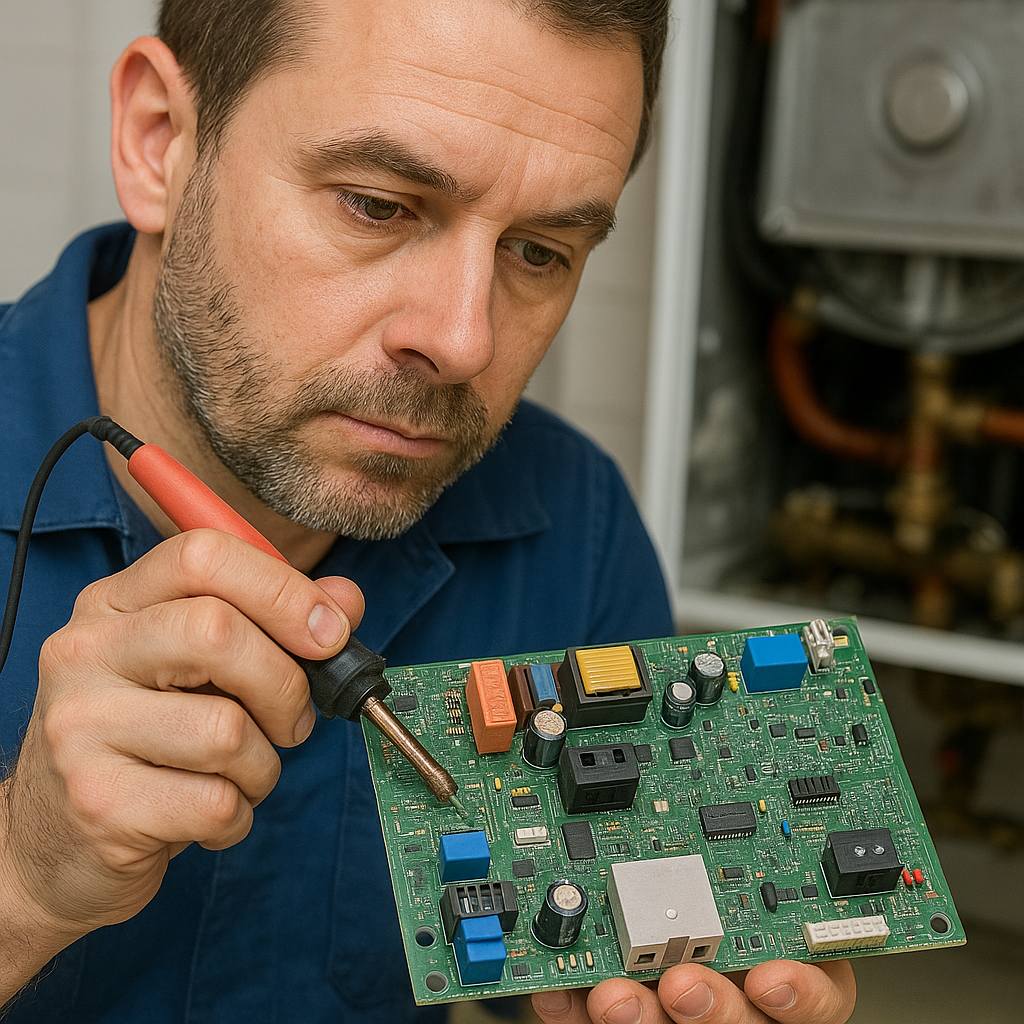 Reparación de Placa Electrónica de Caldera Saunier Duval 0020019951