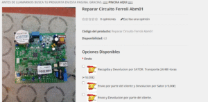 Reparar Circuito Ferroli ABM01 con Garantía y Diagnóstico Profesional
