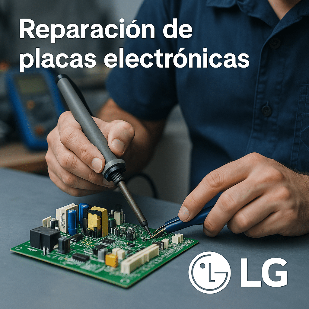 Reparación de placa electrónica LG EBR789629