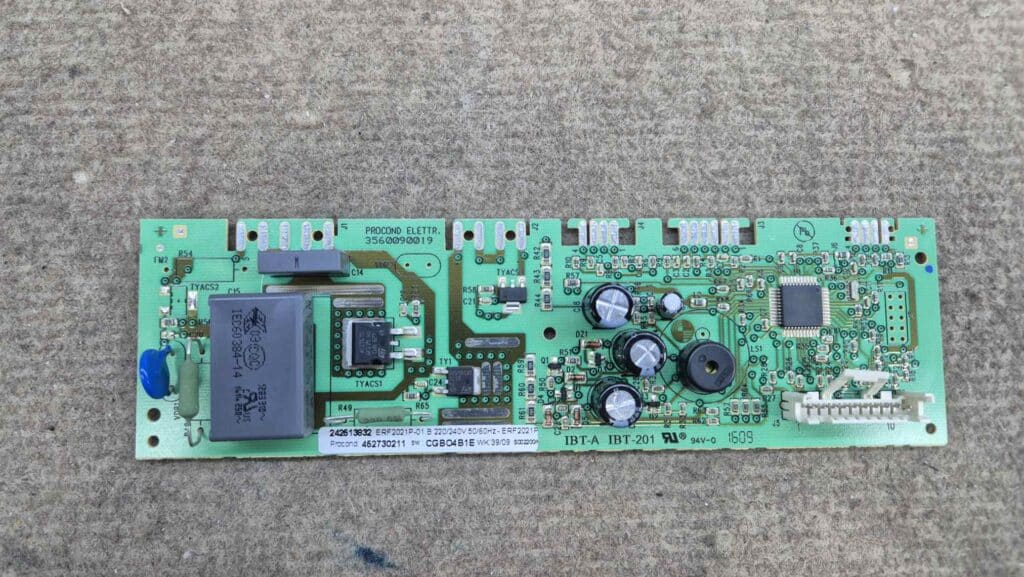 Reparación circuito ERF2021P IBT-201 – Ref. 3560090019 para frigoríficos Electrolux